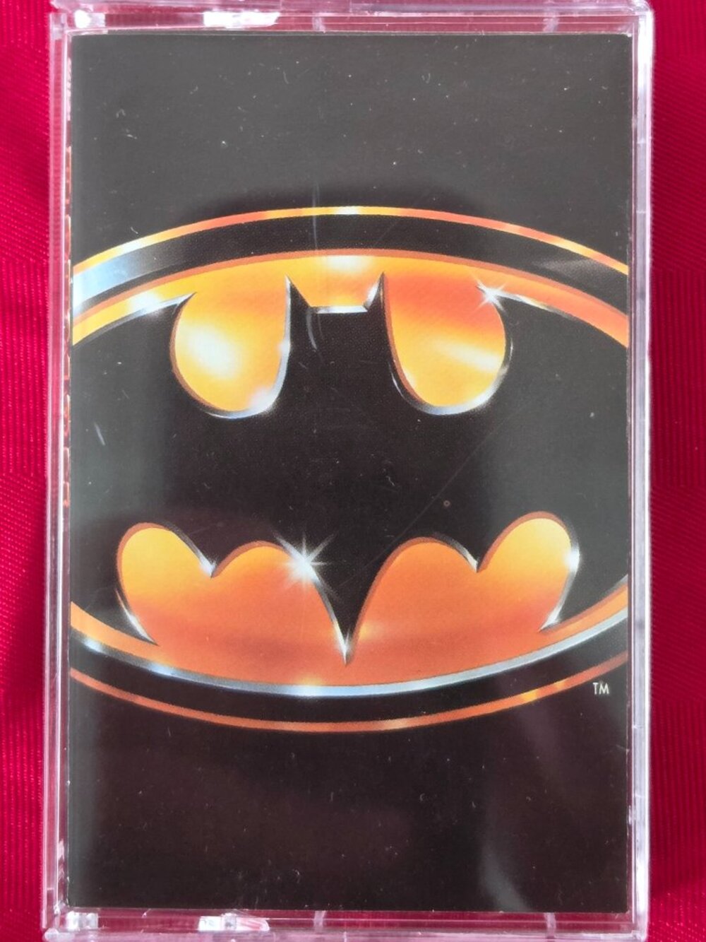 VINTAGE 1989, BATMAN THE MOTION PICTURE SOUNDTRACK CASSETTE!!!